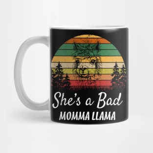 SHE'S A BAD MOMMA LLAMA Mug